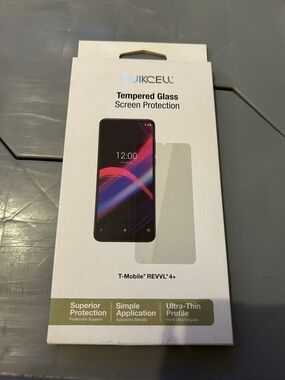 Tempered Glass Screen Protector for T-Mobile REVVL 4+ - Clear